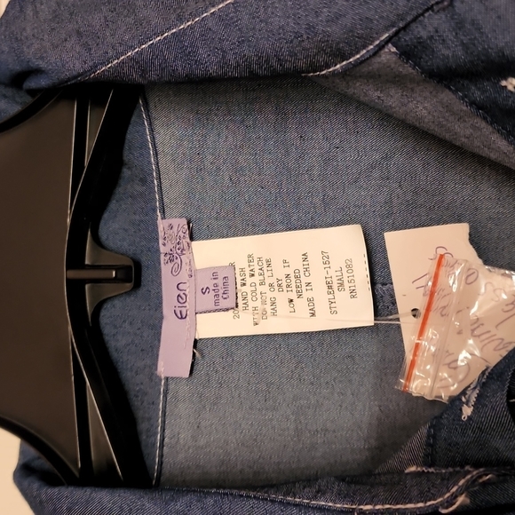 Unbranded Denim Long Casual Maxi Dress - Picture 6 of 6